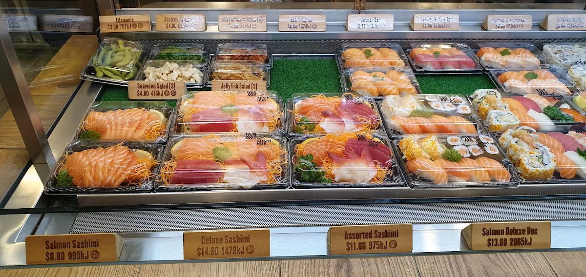 Menu, Sushi Hub Albert Street