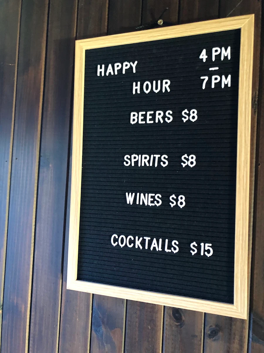 Menu, Mr. Goodbar