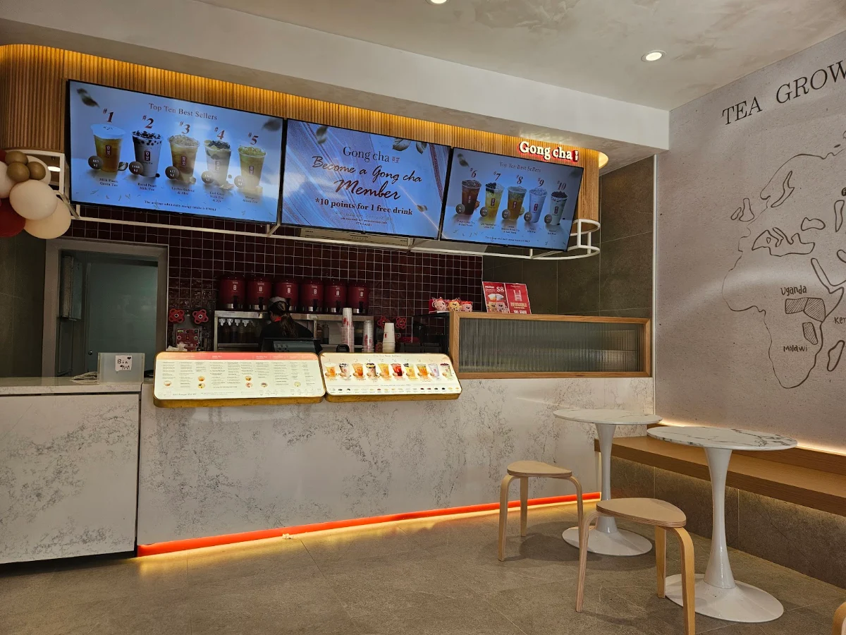 Menu, Gong Cha Eastwood Koreatown