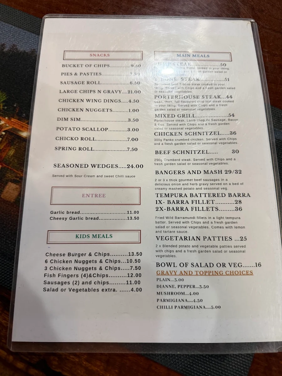 Menu photo 1