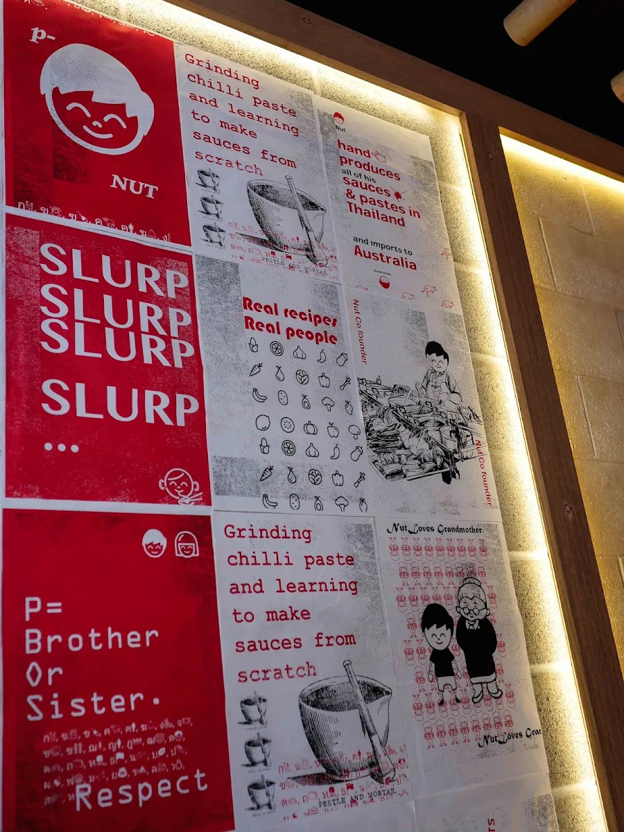Menu, P'Nut Dee Why
