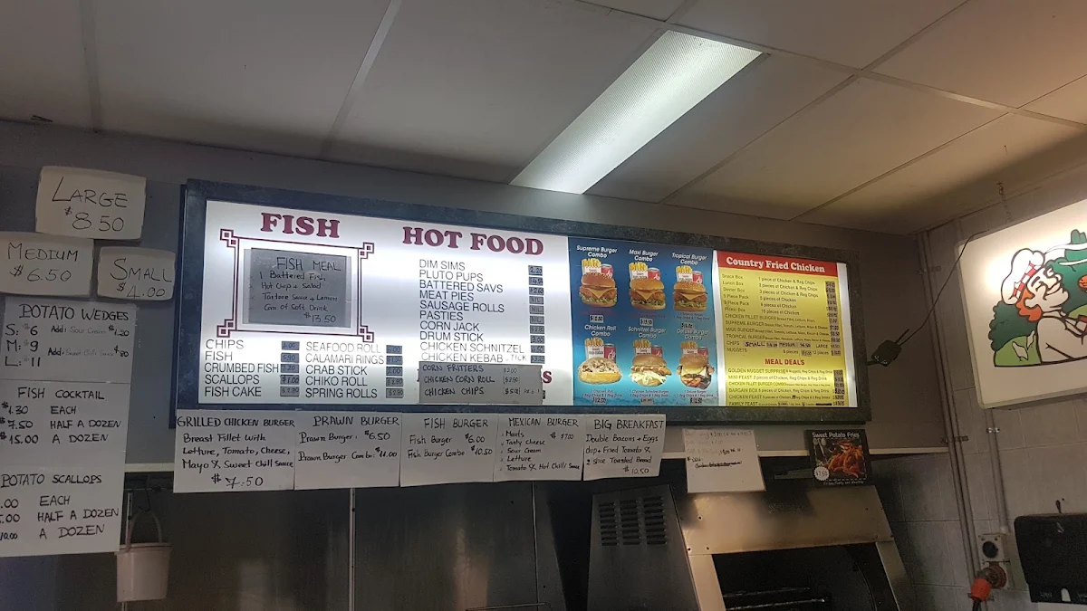 Menu, Wilberforce Charcoal Chicken