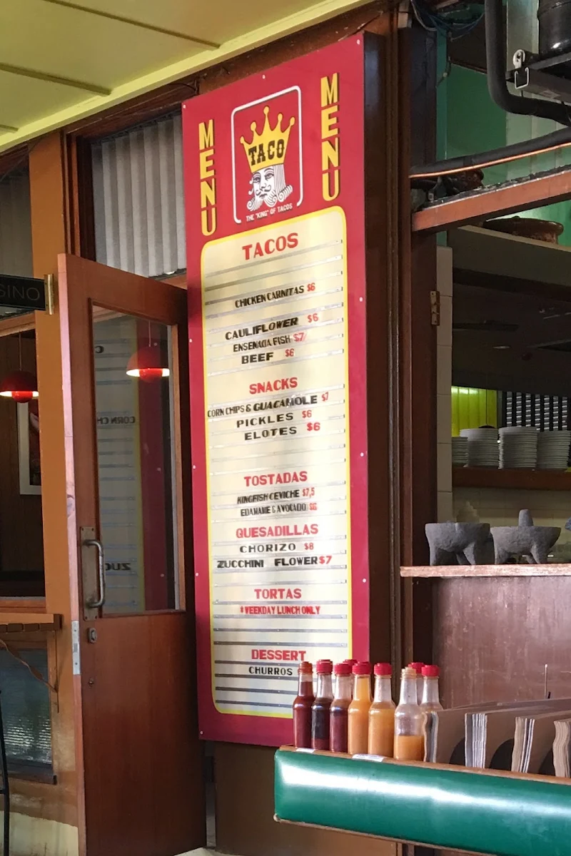 Menu, George Hotel Waterloo