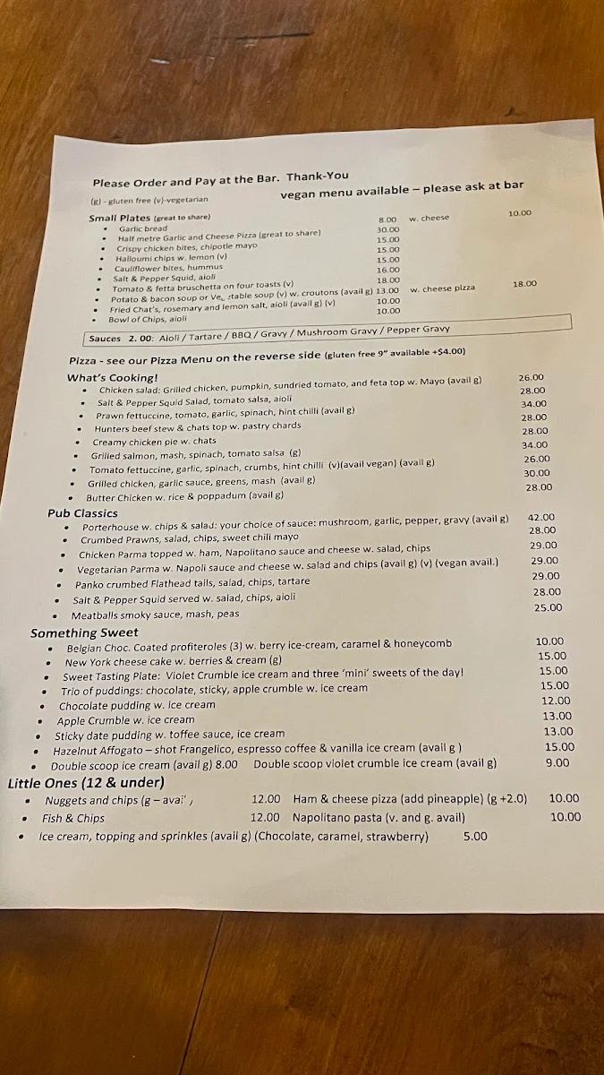 Menu photo 1
