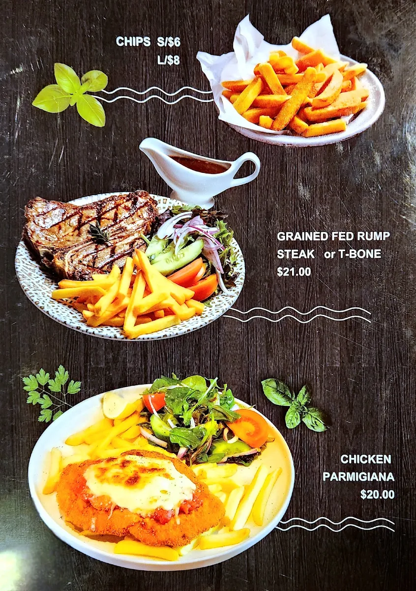 Menu, Cabramatta Hotel