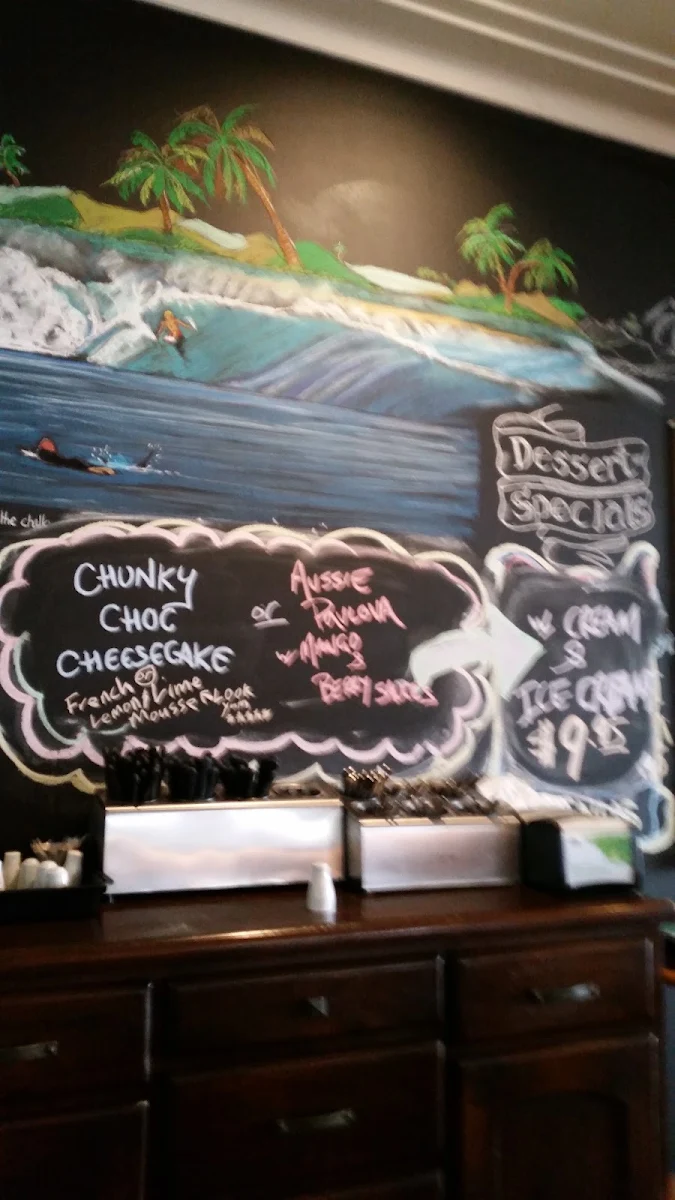 Menu, Long Jetty Hotel