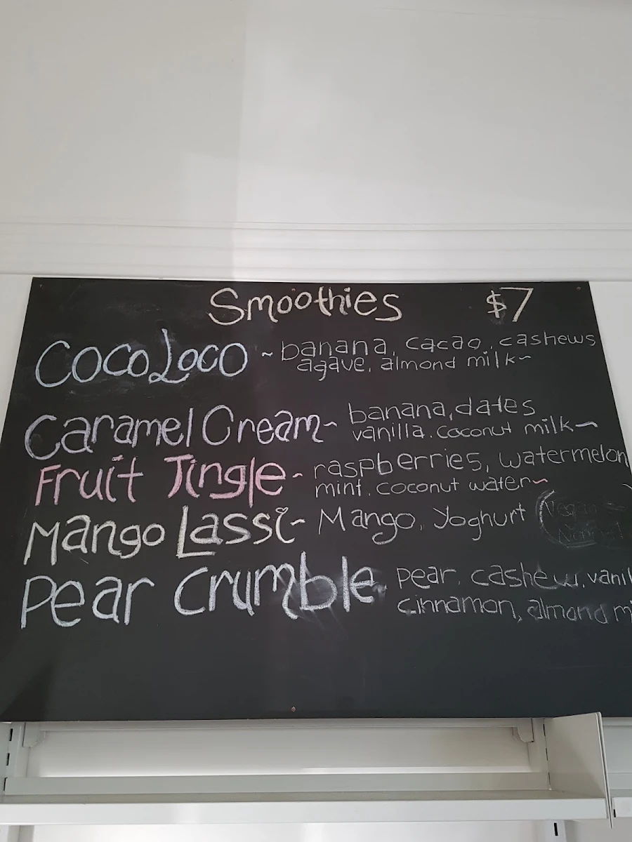 Menu, Long Jetty Hotel