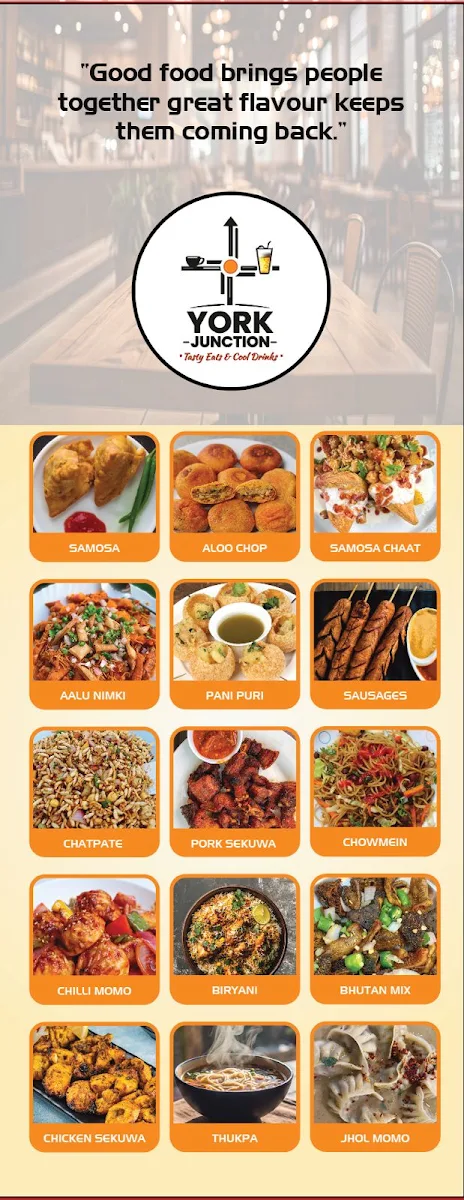 Menu, York Junction