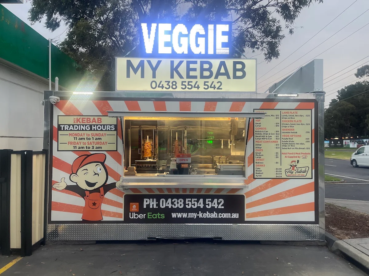 Menu, Ali’s Jumbo Kebabs