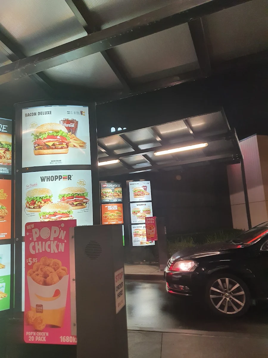 Menu, Hungry Jack's Burgers Bulleen