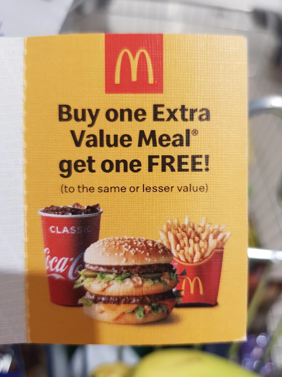 Menu, McDonald's Wagga Wagga