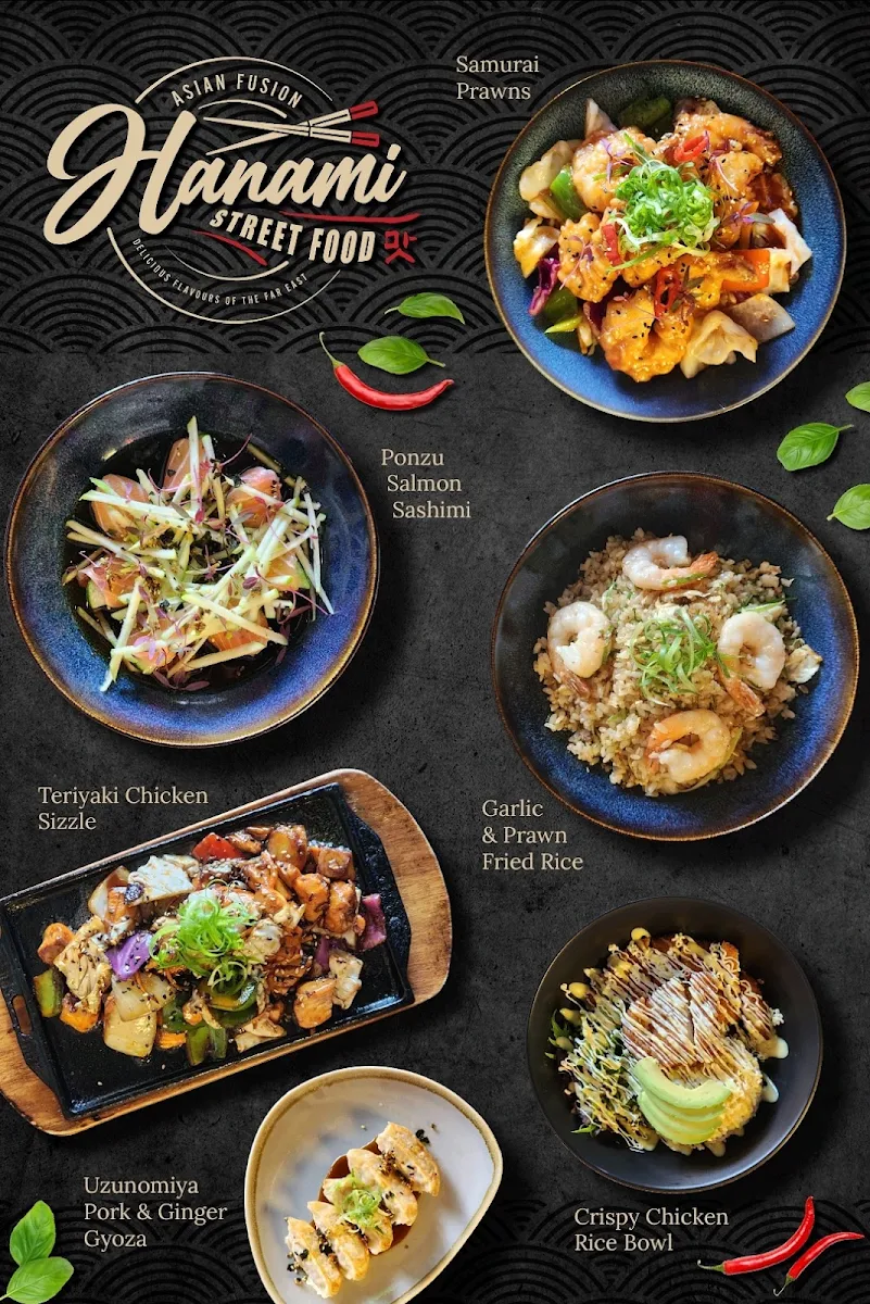 Menu, Hanami