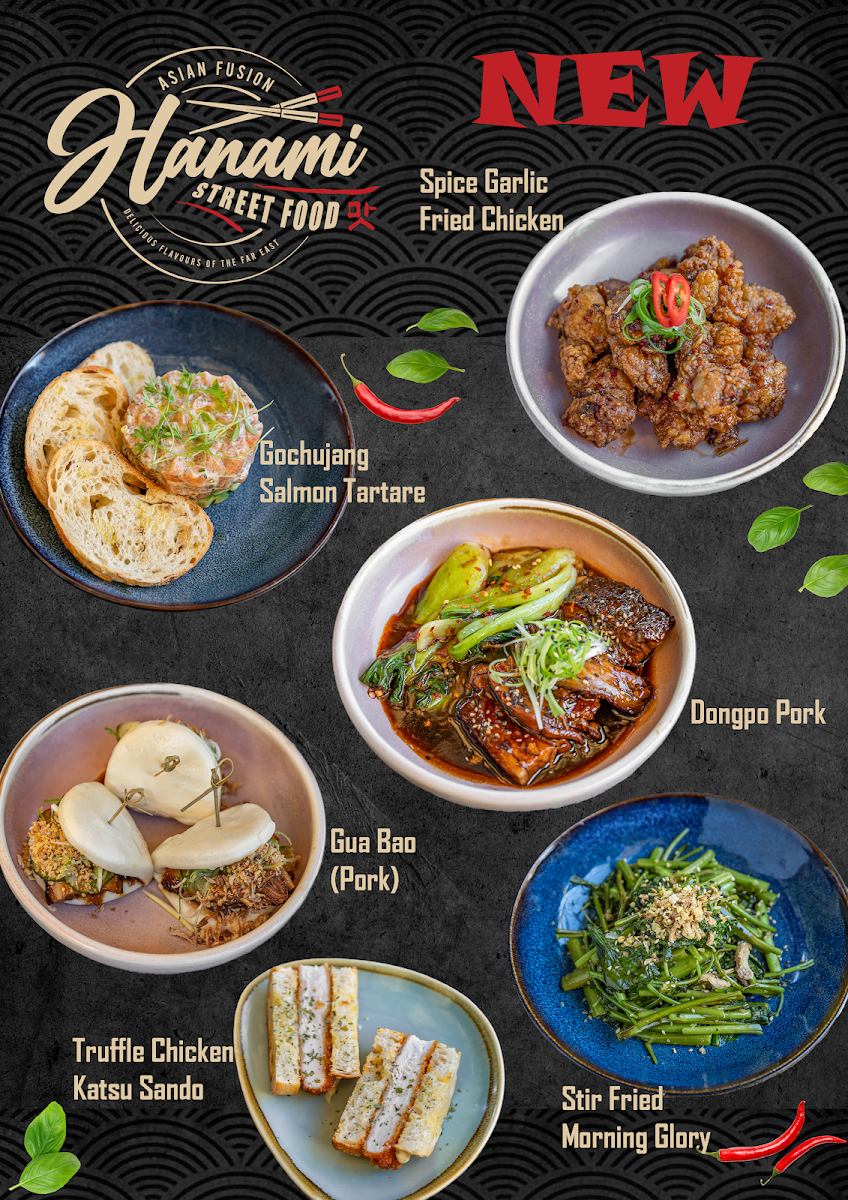 Menu, Hanami