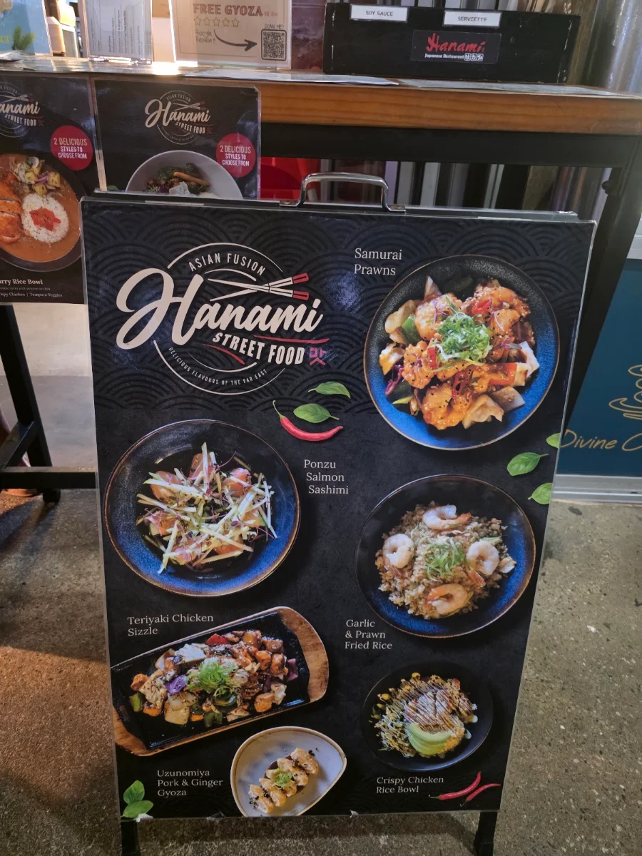 Menu, Hanami