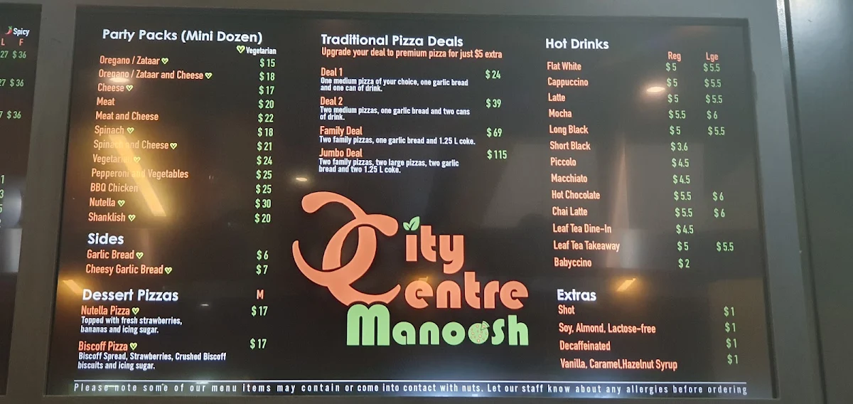 Menu photo 1
