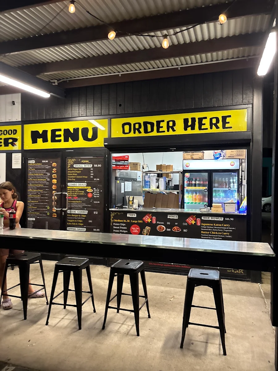Menu, Burgerista