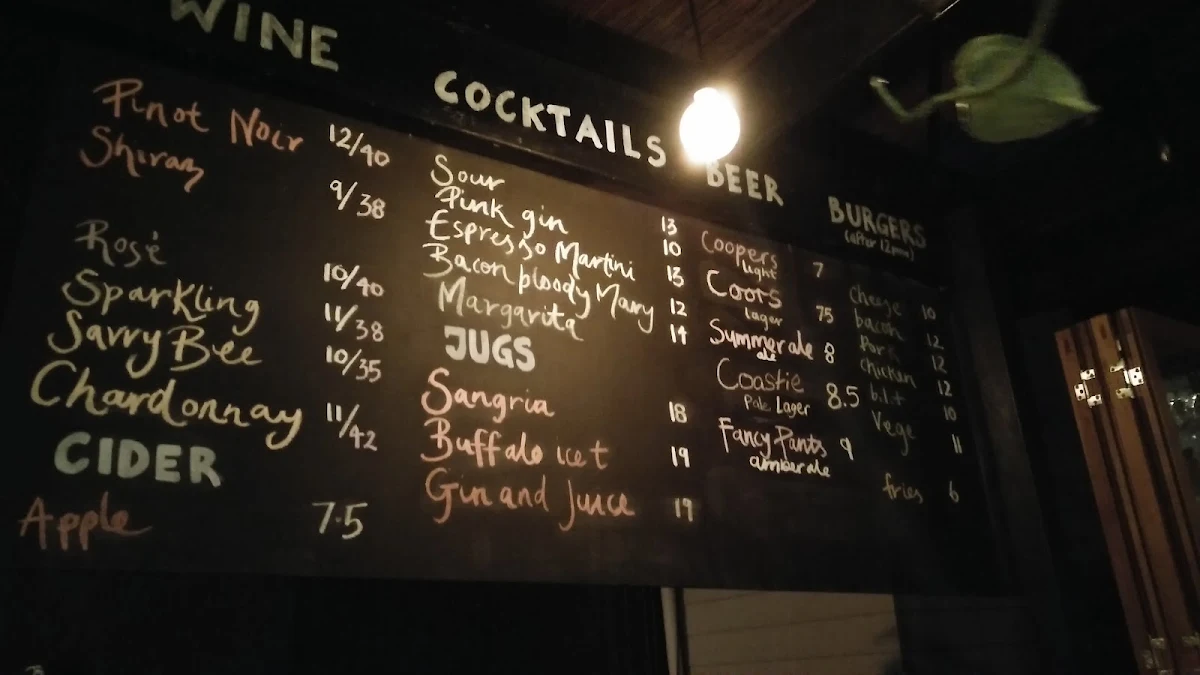 Menu, remy's