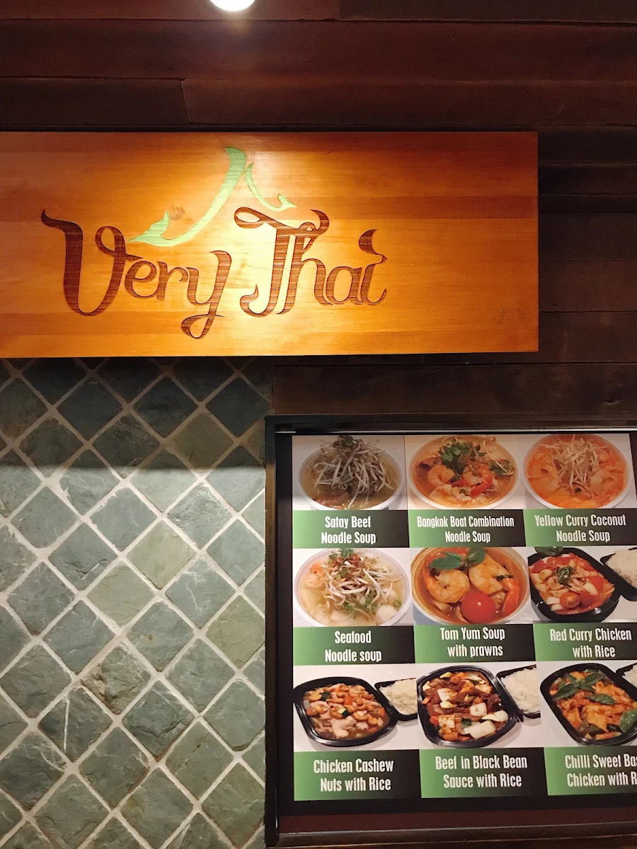 Menu, Very Thai (8 Street)