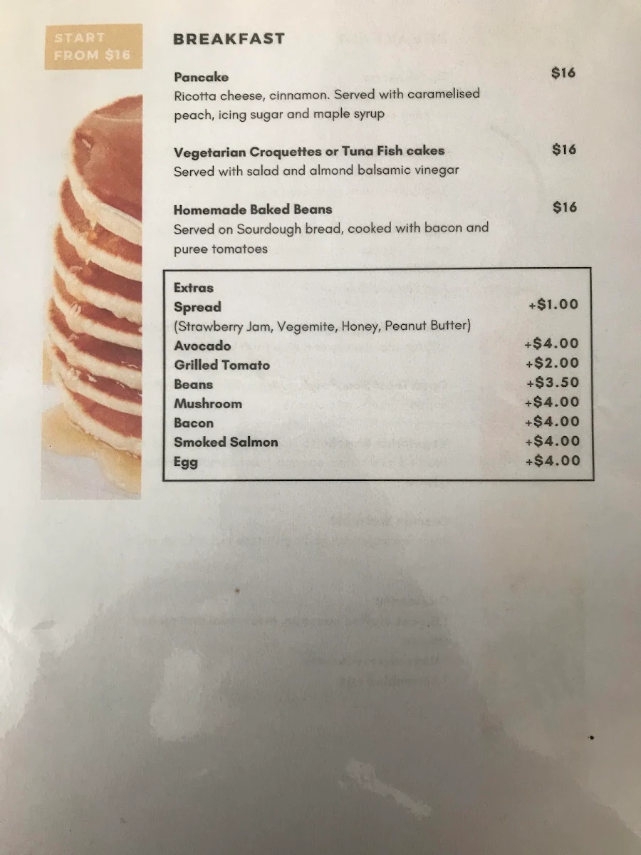 Menu, Rockin Beach Kitchen