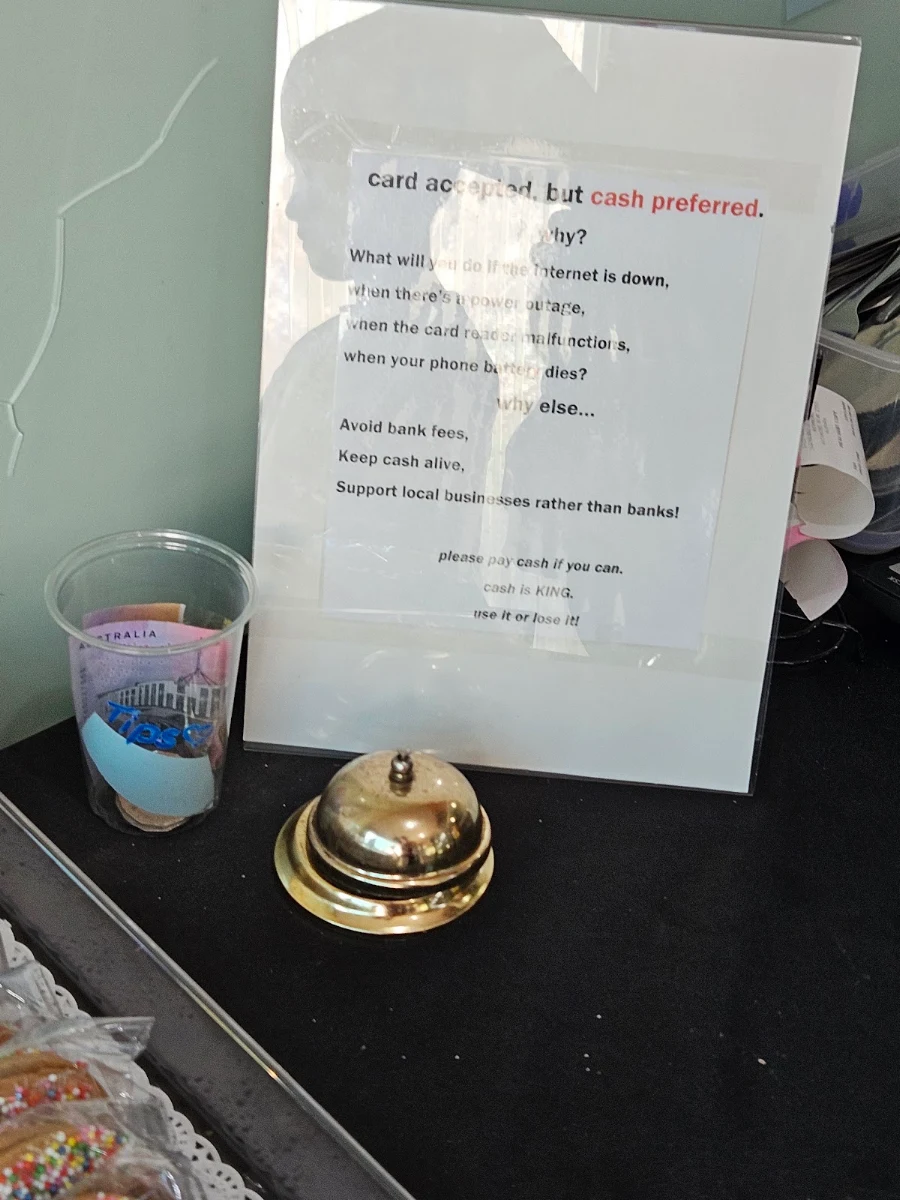 Menu, Valleyway Cafe