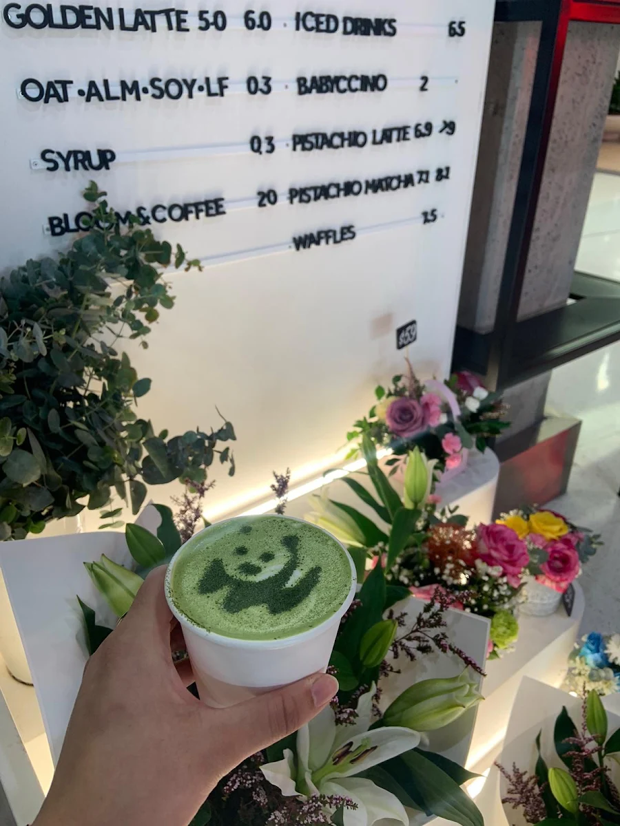 Menu, BLANKO Specialty Coffee and Blooms