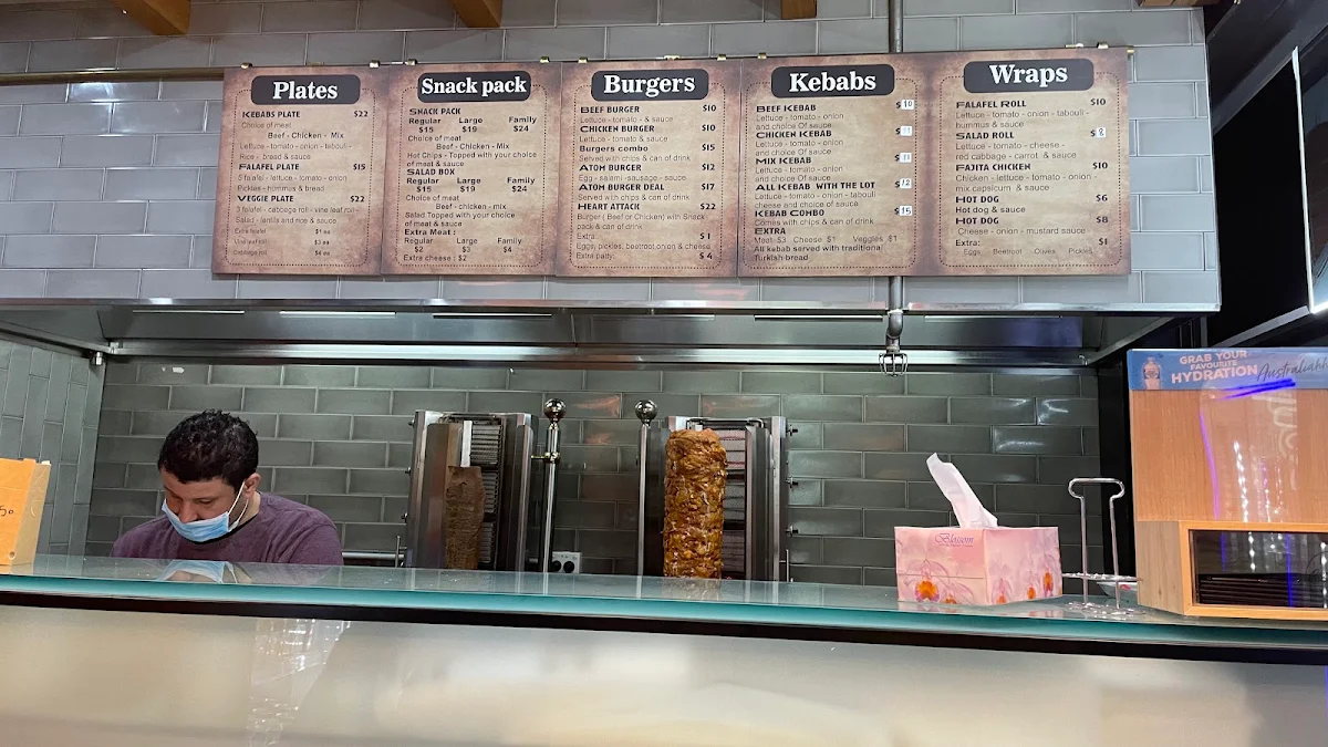 Menu, Tombik Kebab
