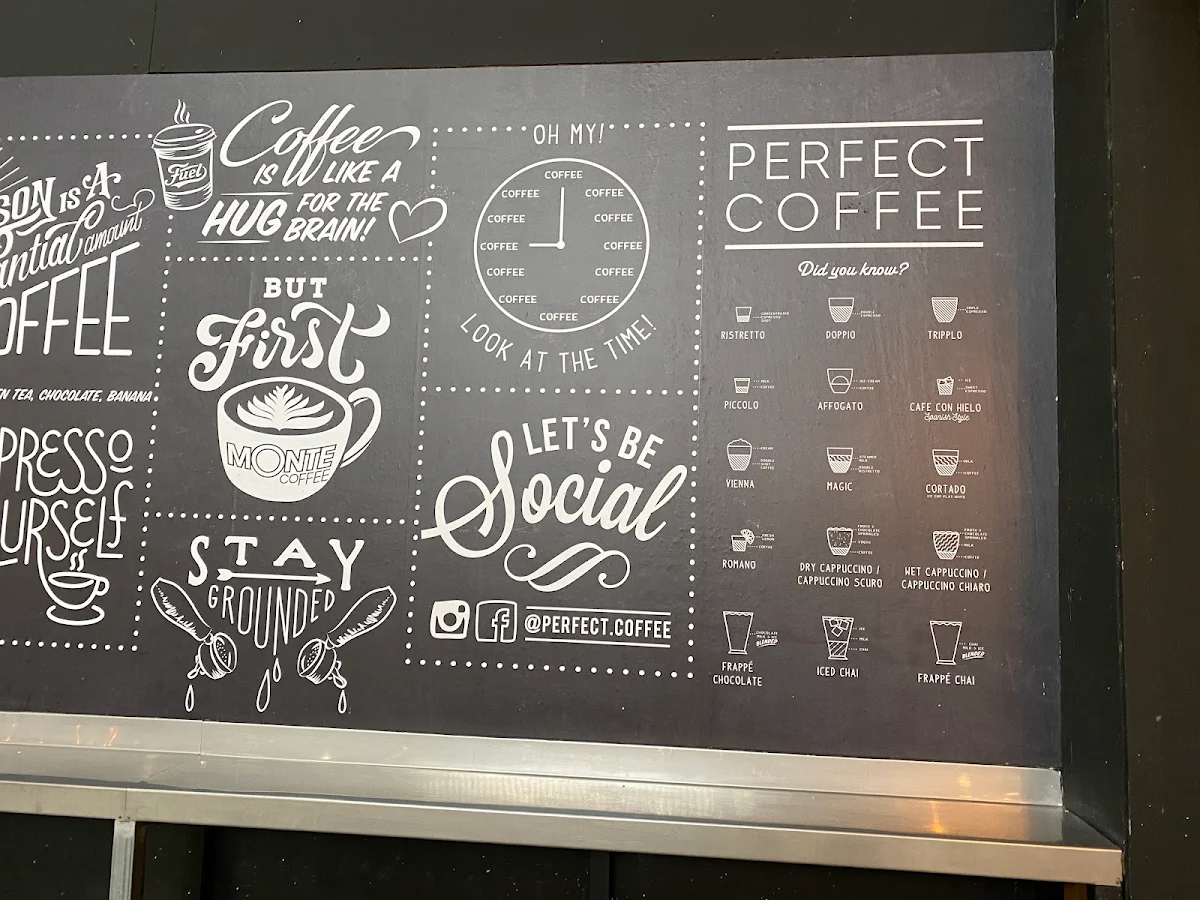 Menu, Perfect Coffee