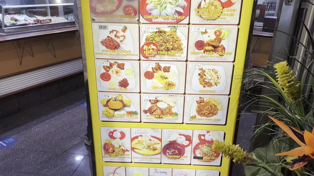 Menu, Asian Pot