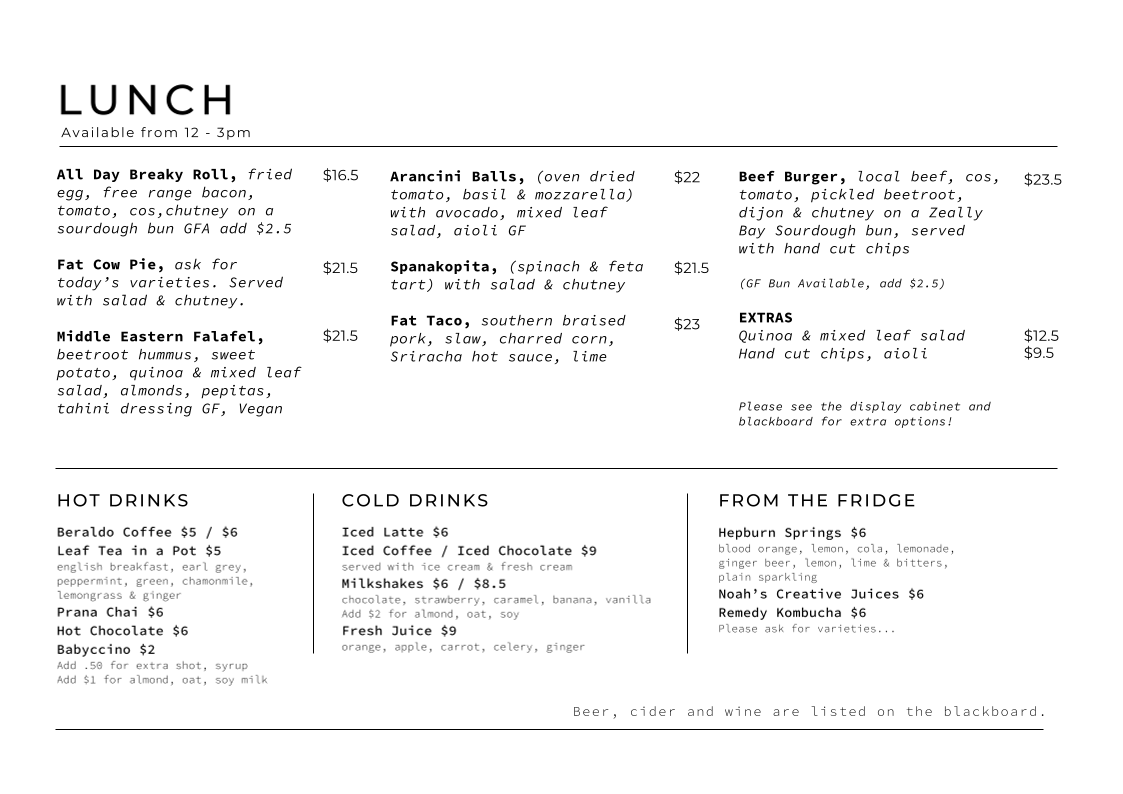 Menu photo 1