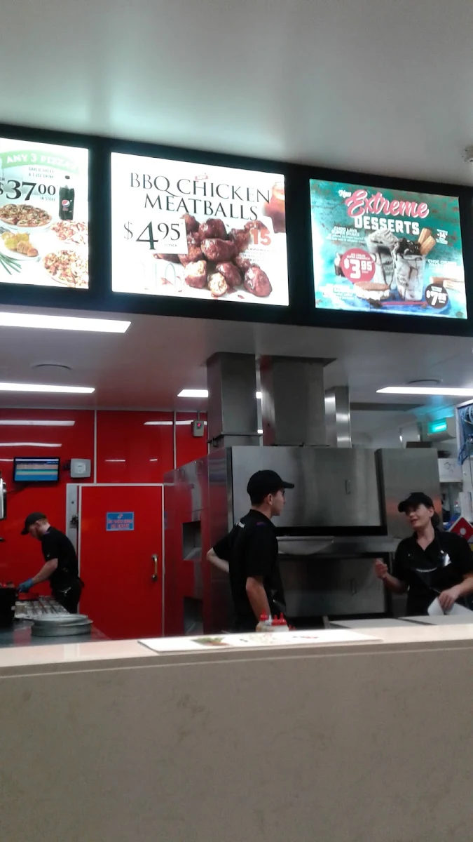 Menu, Domino's Pizza Caringbah