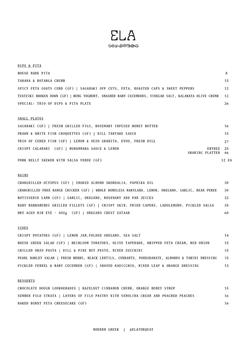 Menu photo 1
