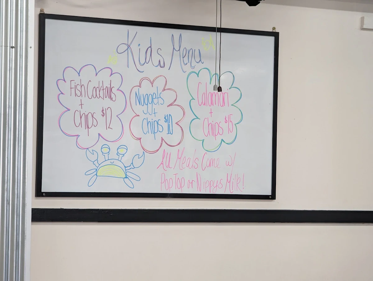 Menu, K&T's Cafe