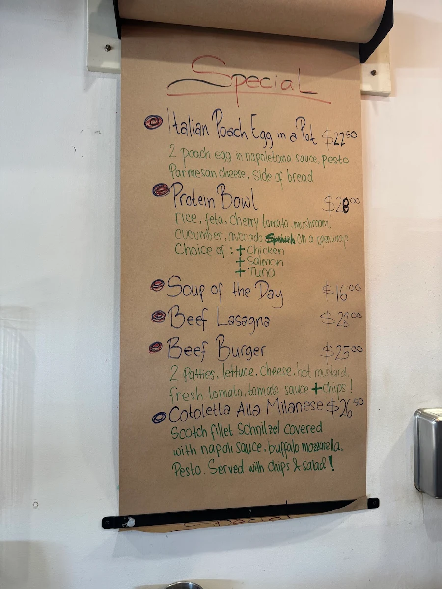 Menu, Due Passi