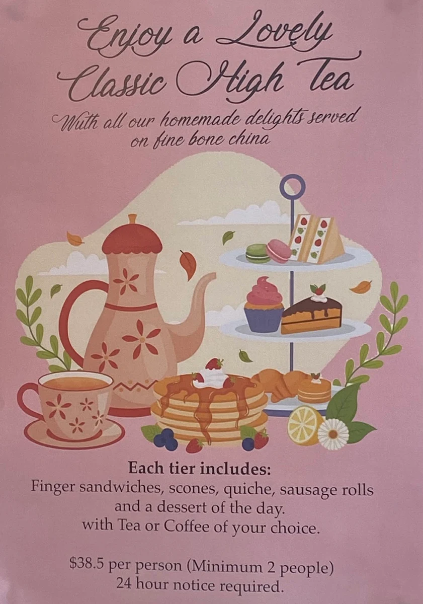 Menu, Tasty Morsels Cafe and Catering