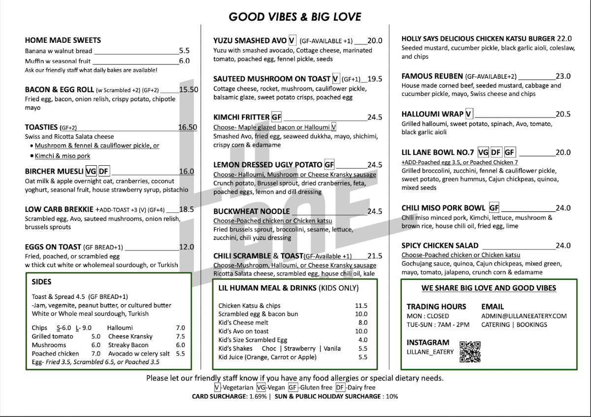 Menu photo 1