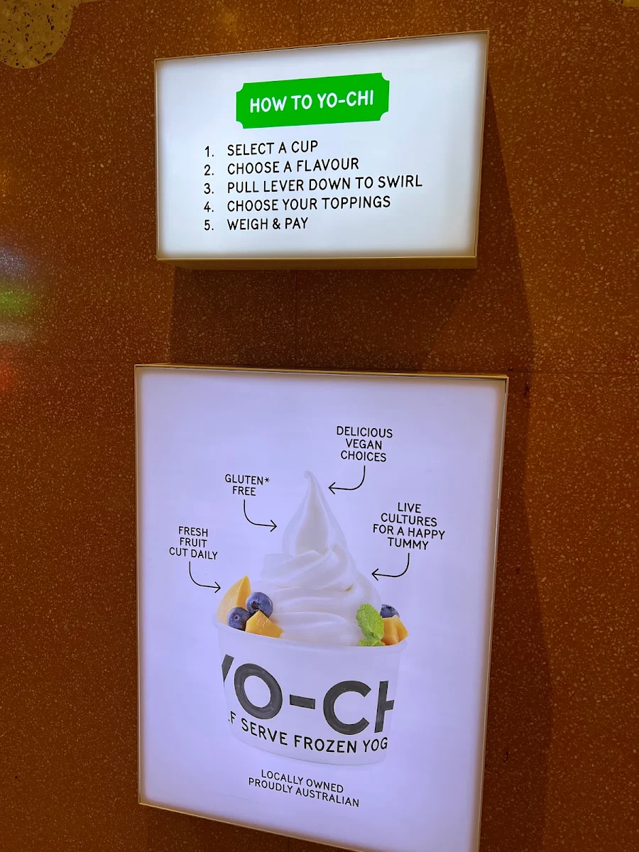 Menu, Yo-Chi