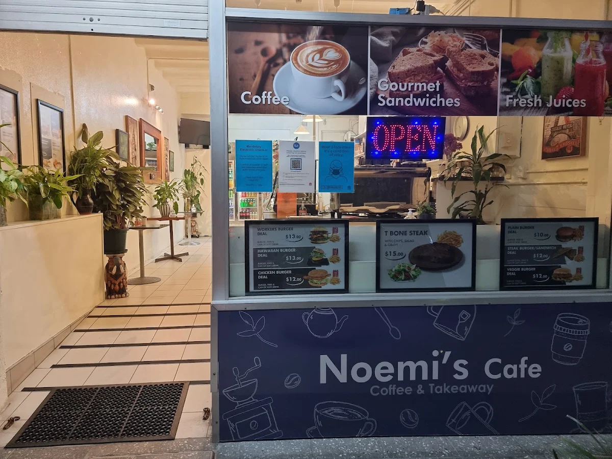 Menu, Noemis Cafe