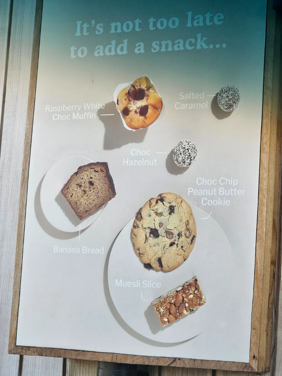 Menu, Bean Squeeze Bannockburn