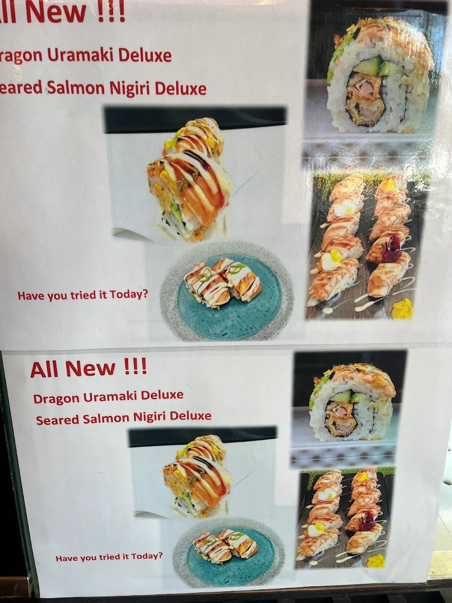 Menu, Hi Sushi