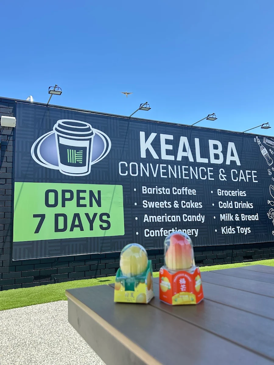 Menu, Kealba Cafe & Açai Bar