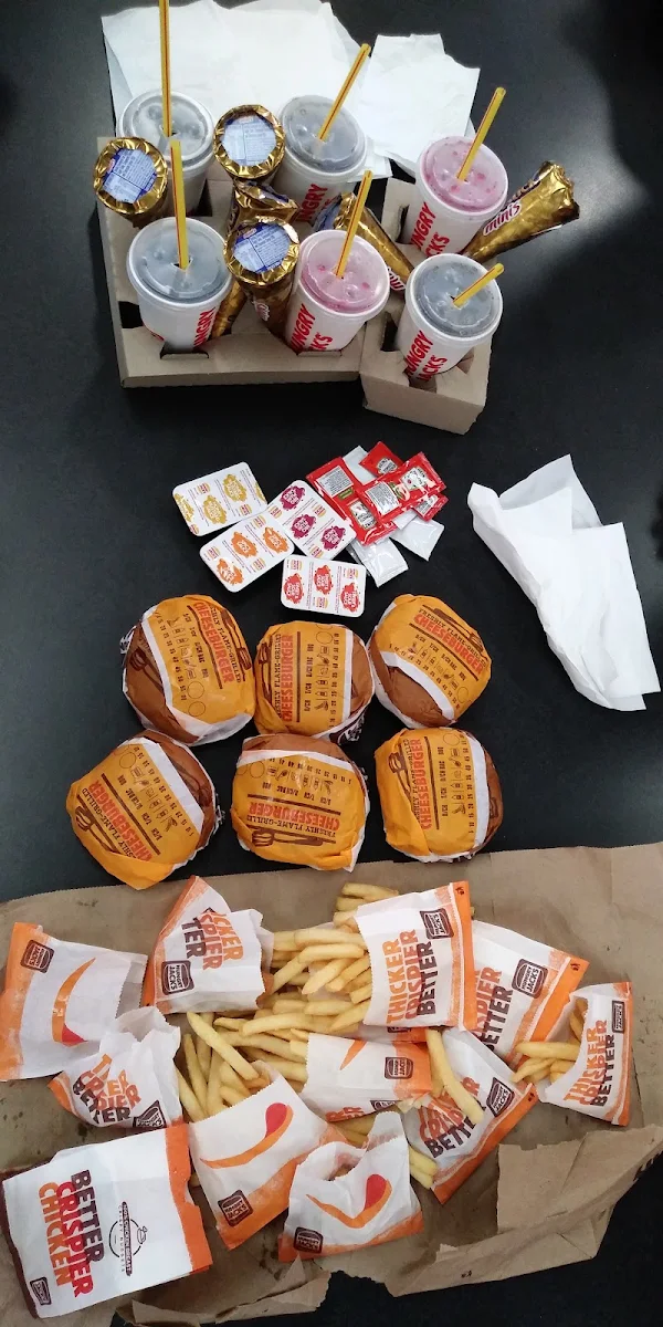 Menu, Hungry Jack's Burgers Burwood (VIC)