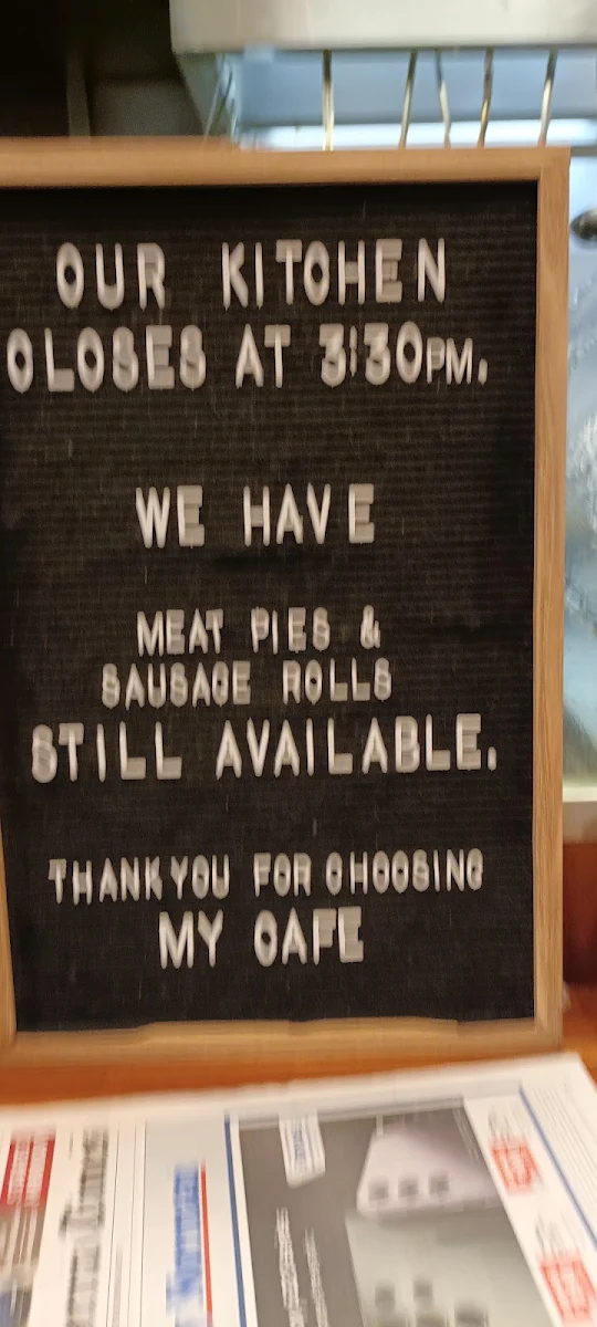 Menu, My Cafe