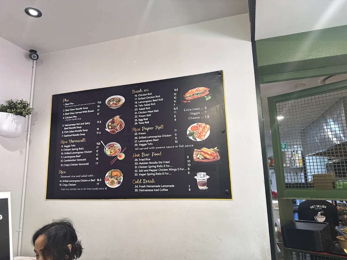 Menu, Viet Delish