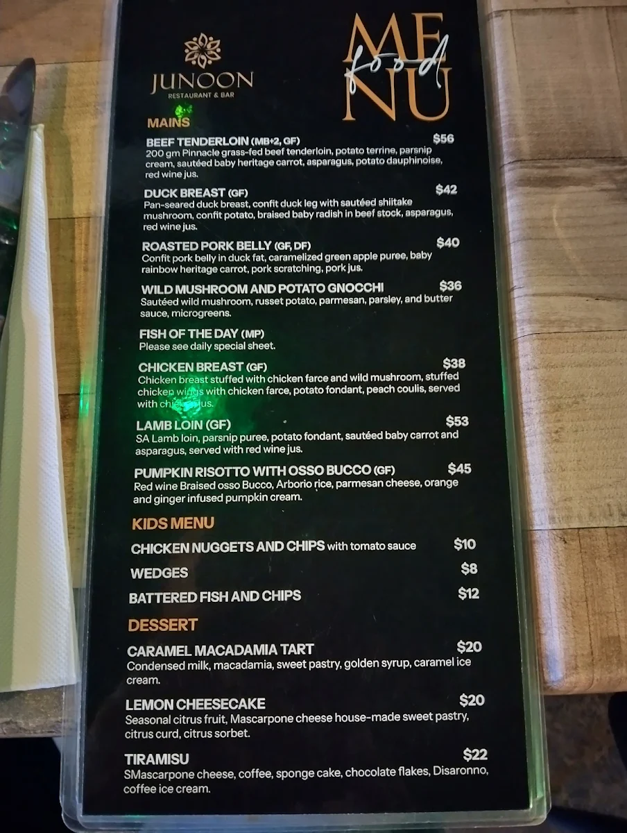 Menu photo 1