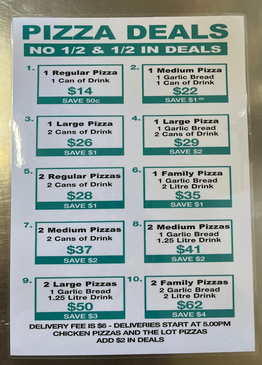 Menu photo 1
