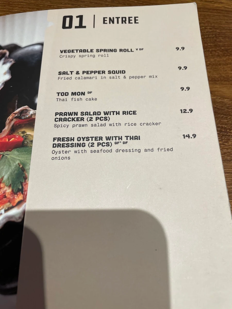 Menu, Supalove