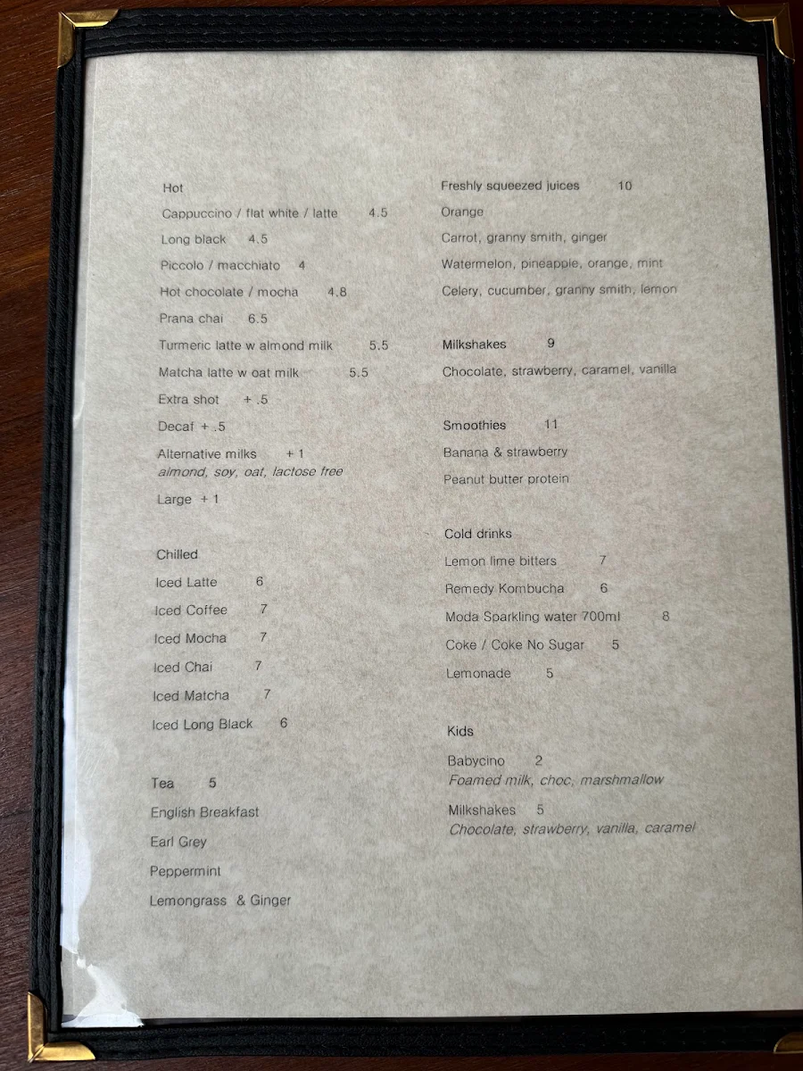 Menu, Lal Qila Dural