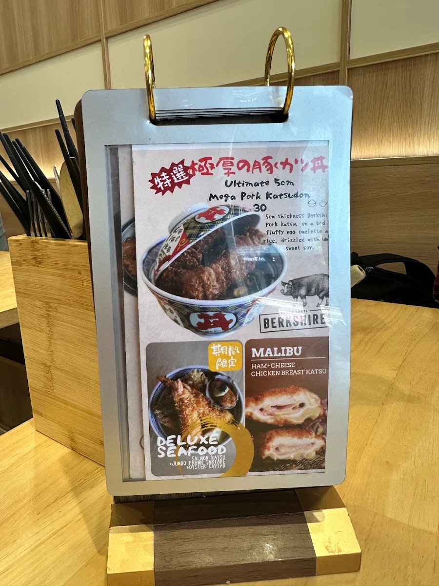 Menu, Katzu Katzu