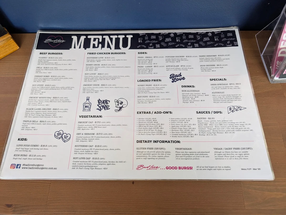 Menu photo 1