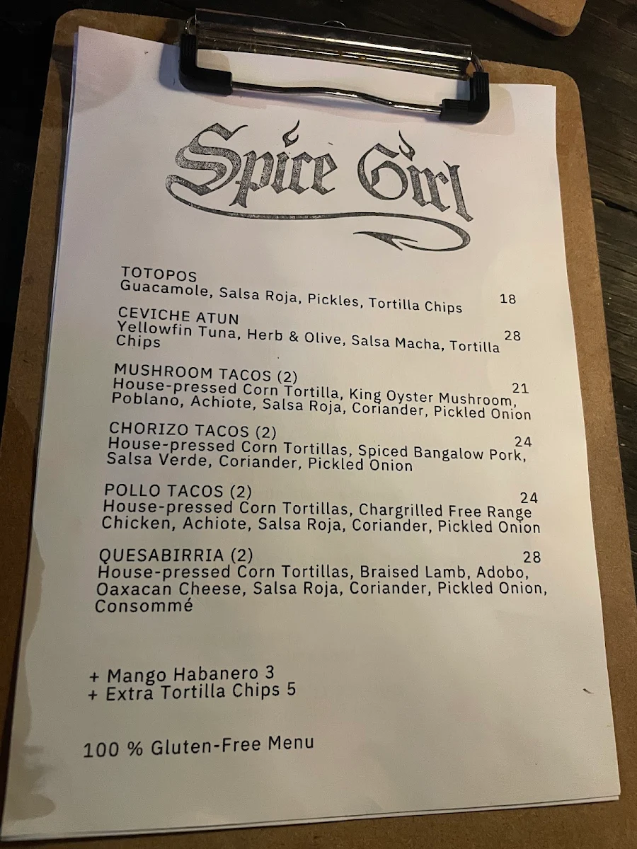 Menu photo 1